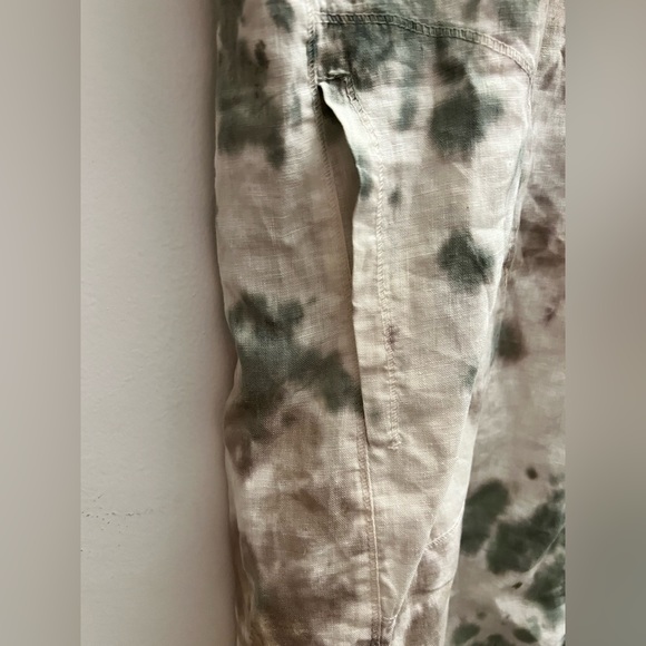 XCVI Reeta Tie-Dye Linen Tunic Dress L with pockets NWOT - Picture 3 of 5